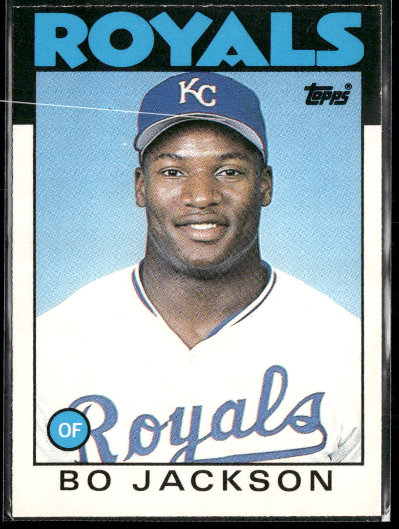 1986 Topps Traded Bo Jackson #50T