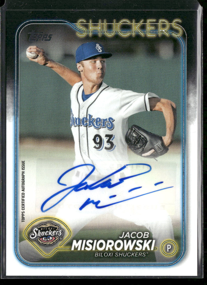 2024 Topps Pro Debut Autographs Jacob Misiorowski Auto #PD-171
