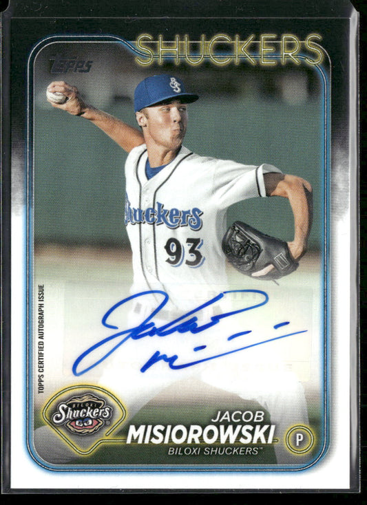 2024 Topps Pro Debut Autographs Jacob Misiorowski Auto #PD-171