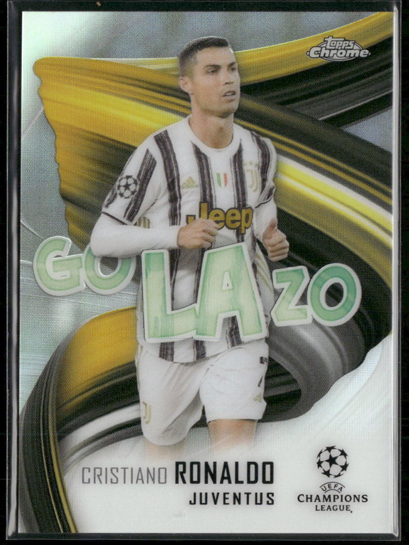 2020-21 Topps Chrome UEFA Champions League Golazo Cristiano Ronaldo #GOL-CR
