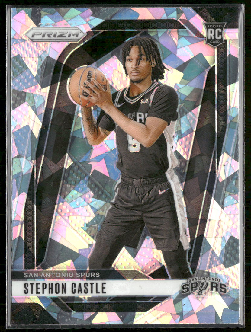 2024-25 Panini Prizm Prizms Ice Stephon Castle #234