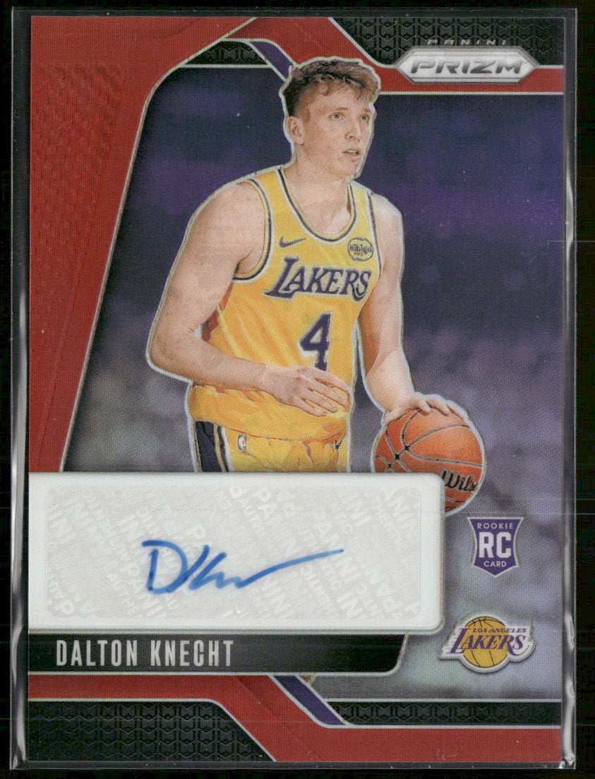 2024-25 Panini Prizm Rookie AU Prizms Red Dalton Knecht #/99 Auto #RSI-DKL