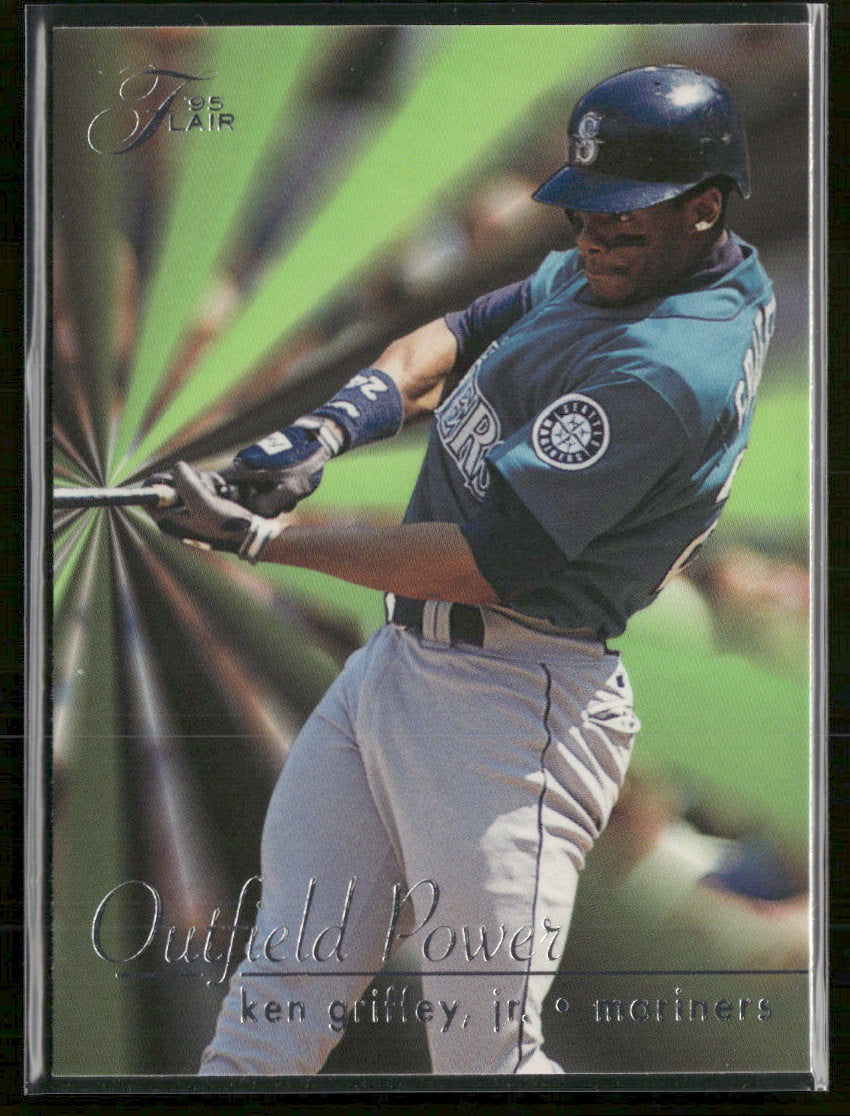 1995 Flair Outfield Power Ken Griffey, Jr. #7