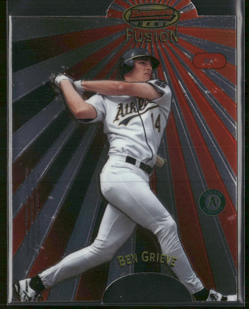 1998 Bowman's Best Mirror Image Fusion Ken Griffey Jr. / Ben Grieve #MI6