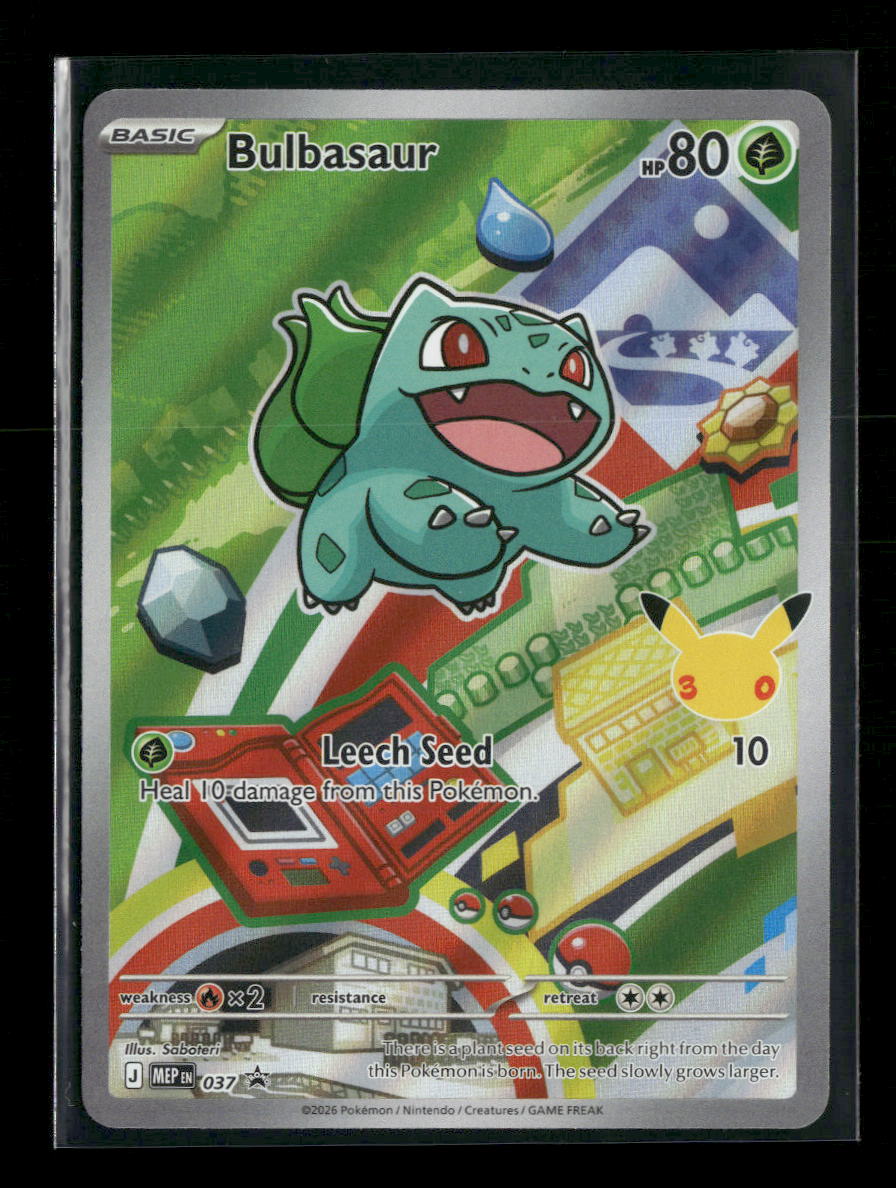 ME: Mega Evolution Promo Bulbasaur #037