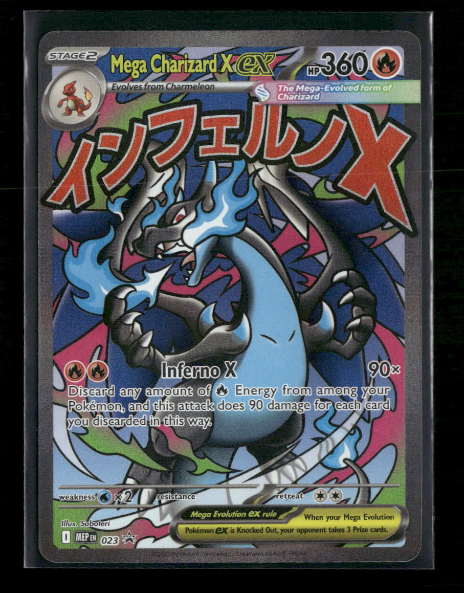 ME: Mega Evolution Promo Mega Charizard X ex #023
