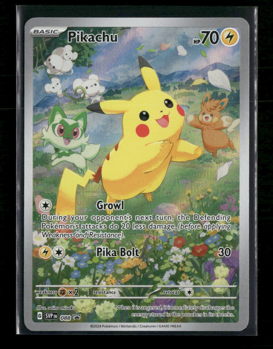 SV: Scarlet & Violet Promo Cards Pikachu #088