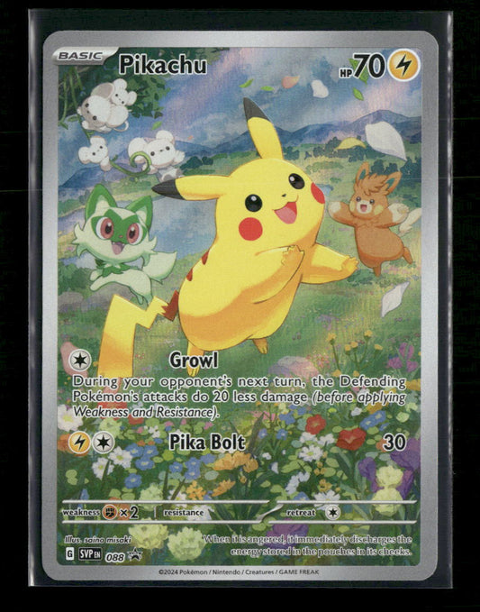 SV: Scarlet & Violet Promo Cards Pikachu #088