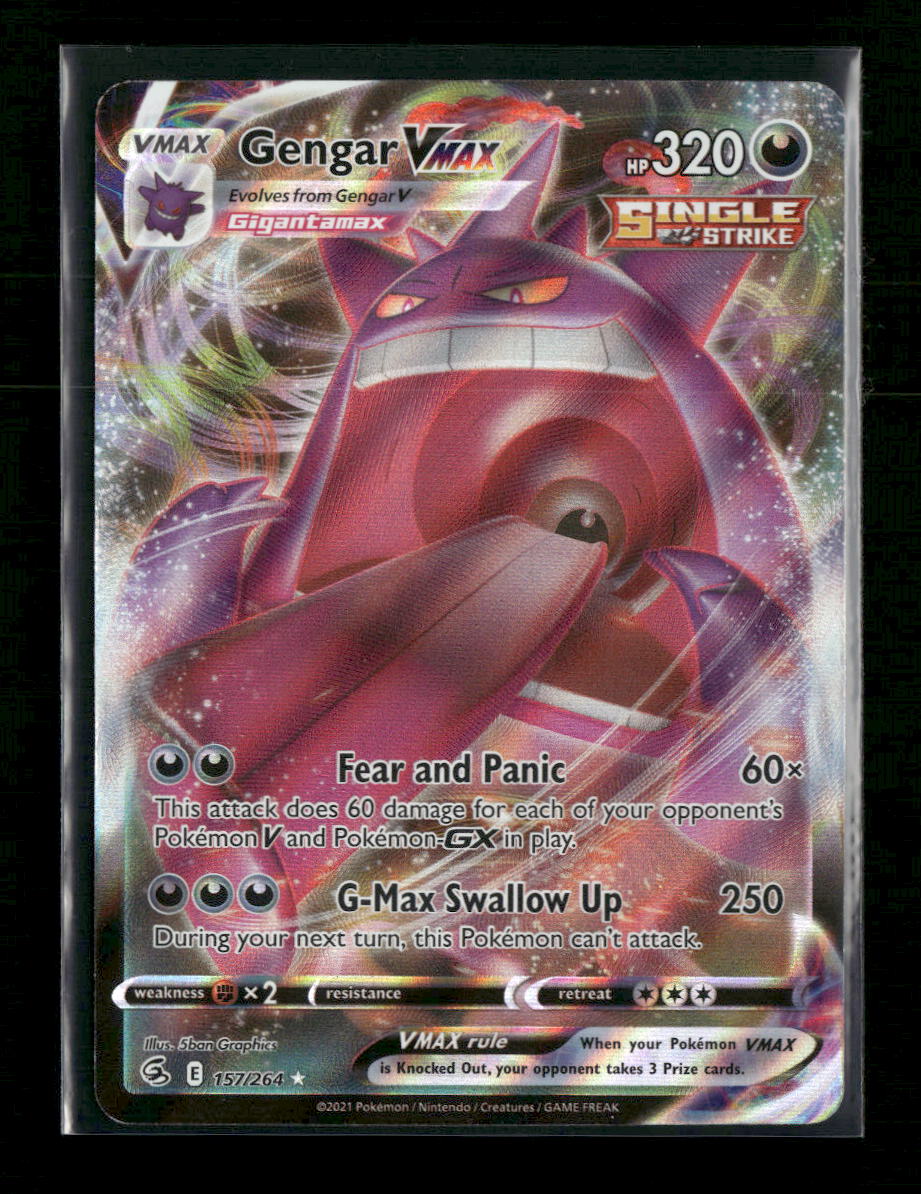 SWSH08: Fusion Strike Gengar VMAX #157/264