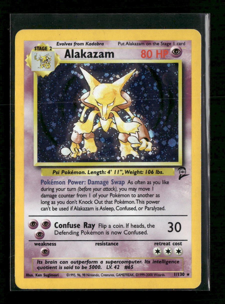 Base Set 2 Alakazam #001/130
