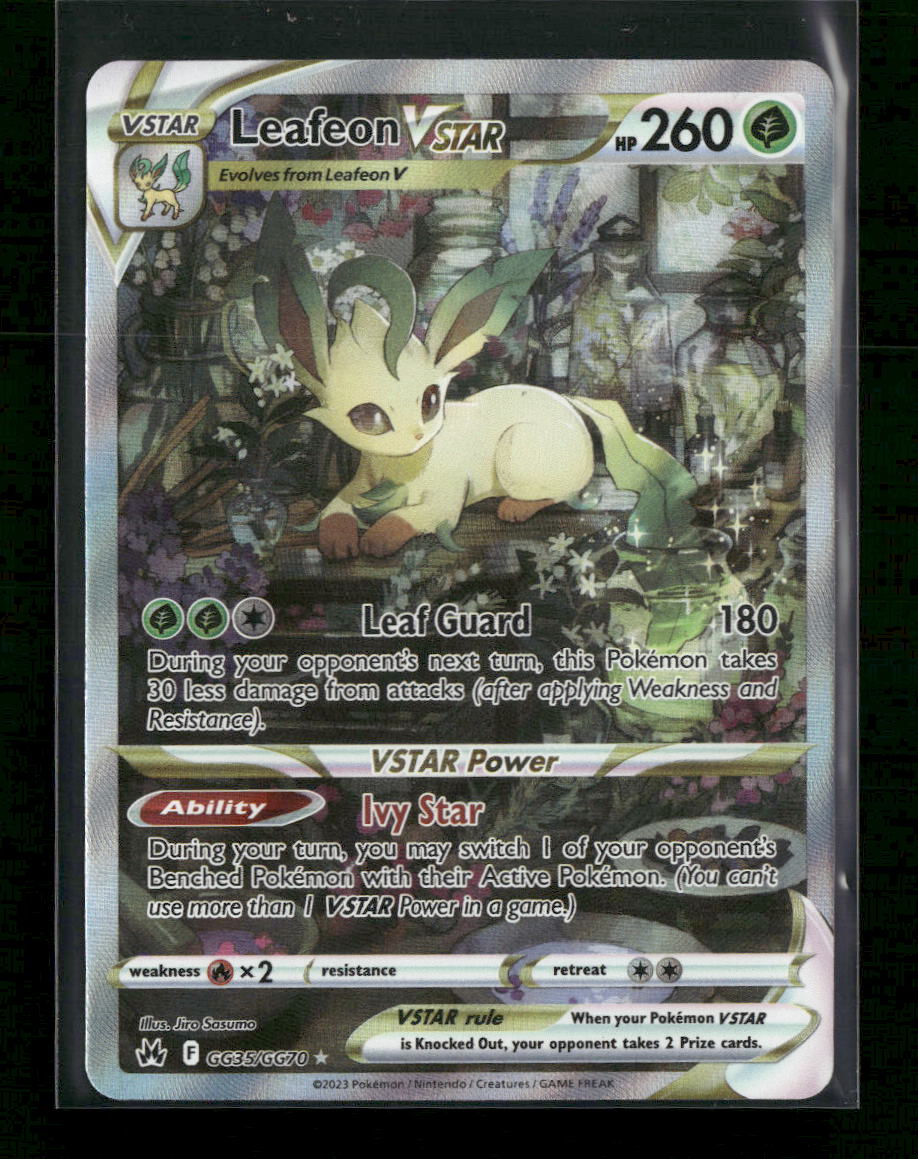 SWSH: Crown Zenith: Galarian Gallery Leafeon VSTAR #GG35/GG70