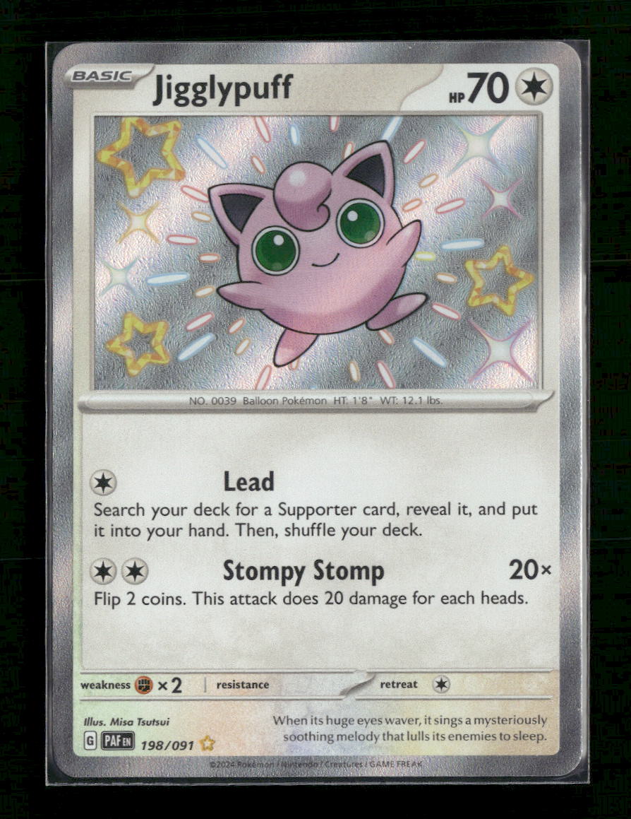 SV: Paldean Fates Jigglypuff #198/091