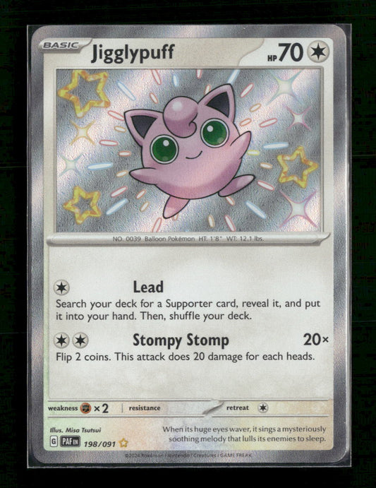 SV: Paldean Fates Jigglypuff #198/091