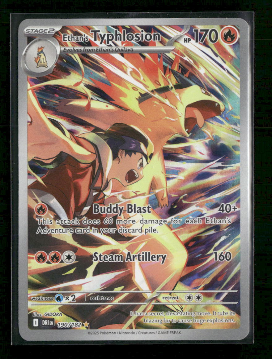 SV10: Destined Rivals Ethan's Typhlosion #190/182