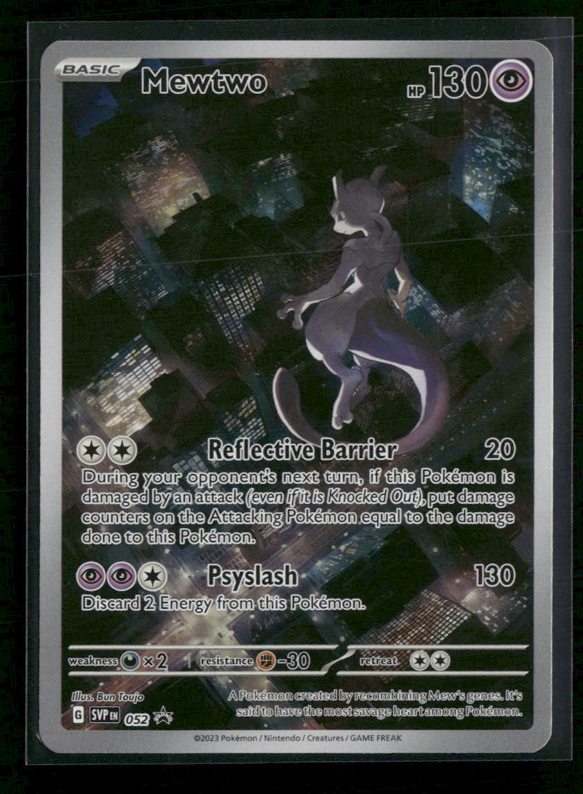 SV: Scarlet & Violet Promo Cards Mewtwo #052