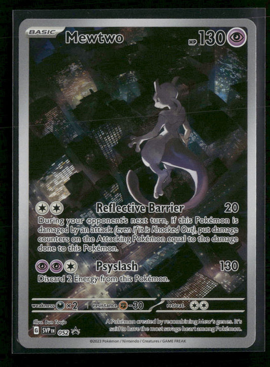 SV: Scarlet & Violet Promo Cards Mewtwo #052
