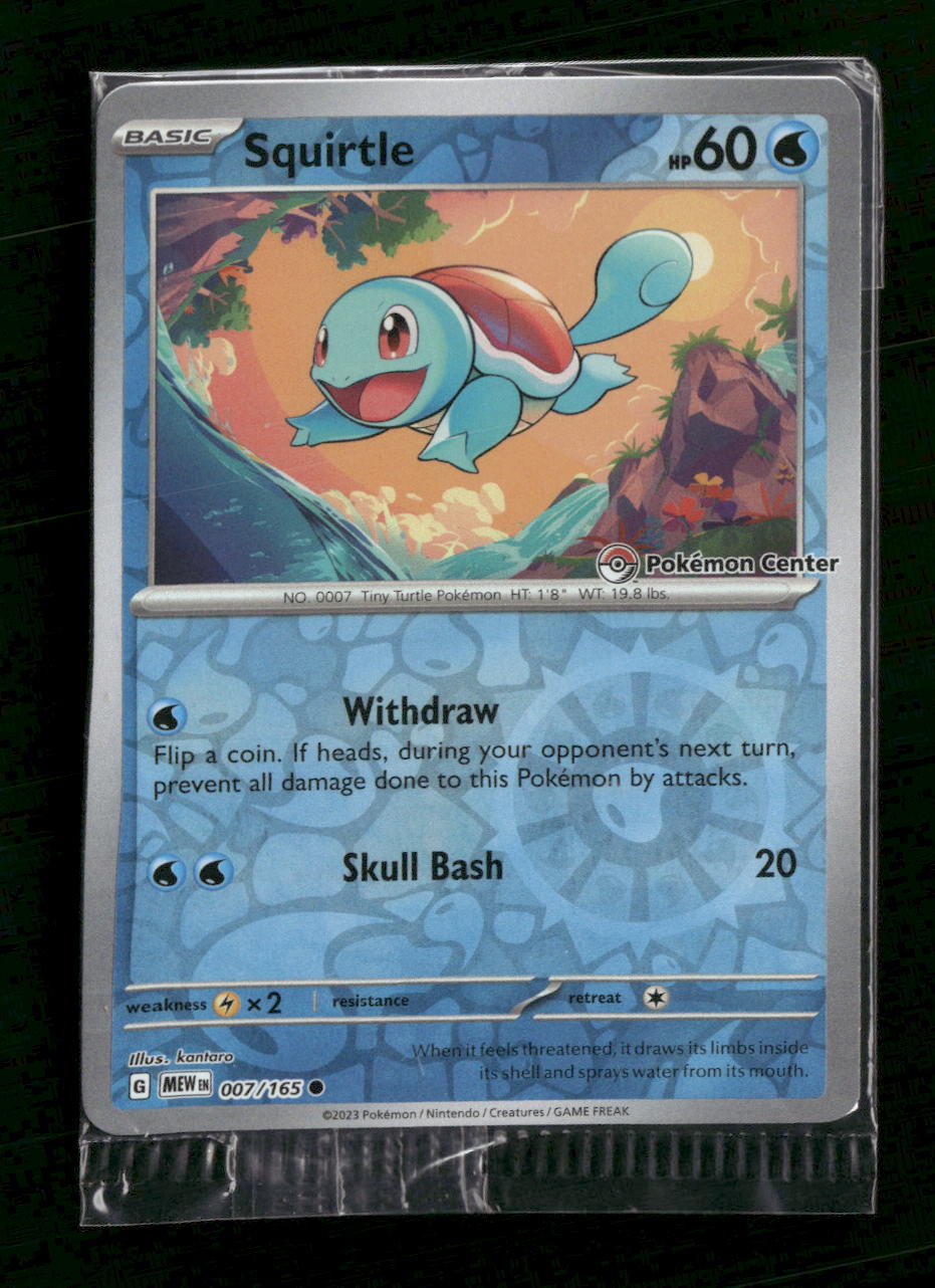 Miscellaneous Cards & Products Squirtle #007/165