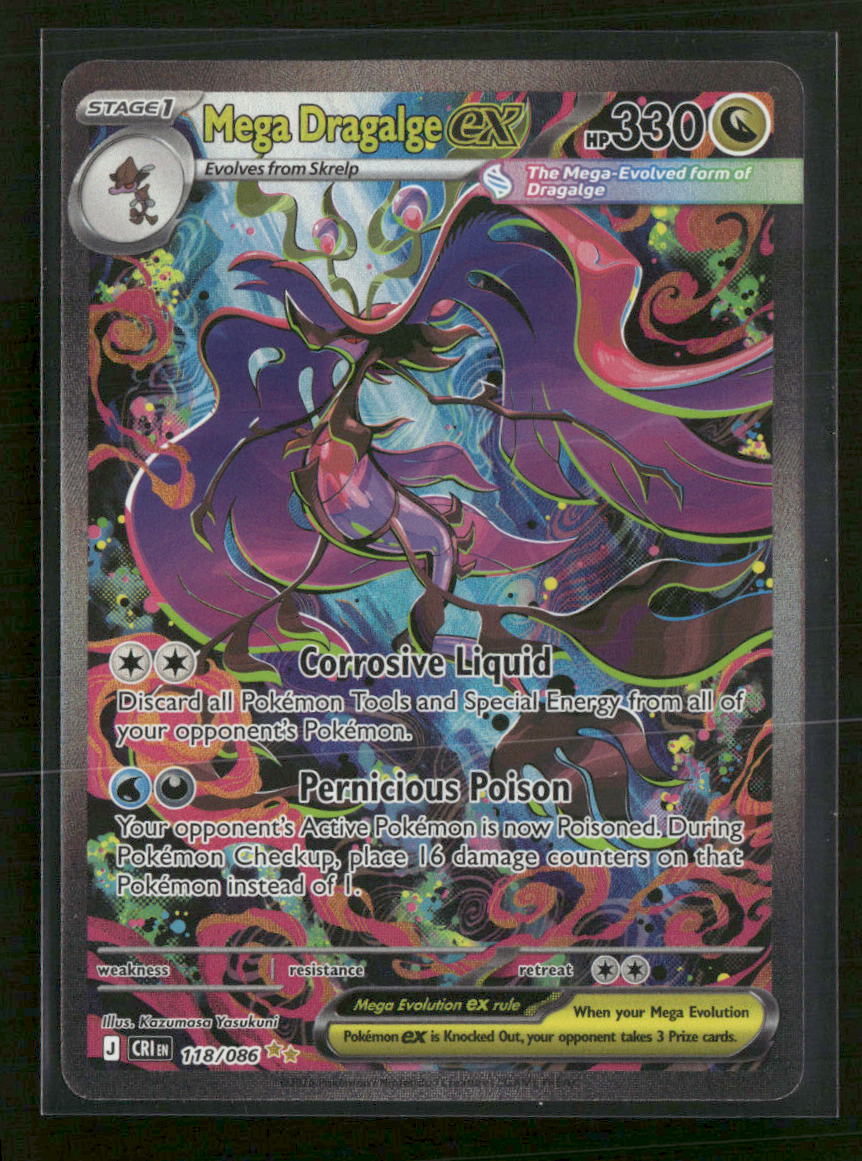 ME04: Chaos Rising Mega Dragalge ex #118/086