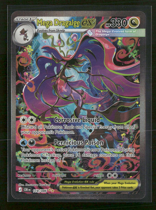 ME04: Chaos Rising Mega Dragalge ex #118/086