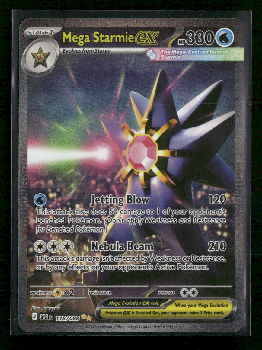 ME03: Perfect Order Mega Starmie ex #118/088