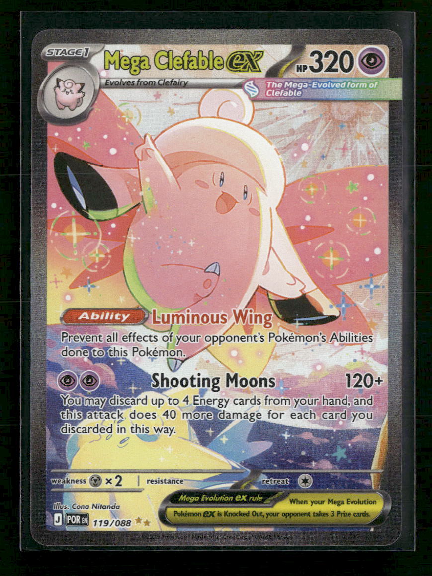 ME03: Perfect Order Mega Clefable ex #119/088