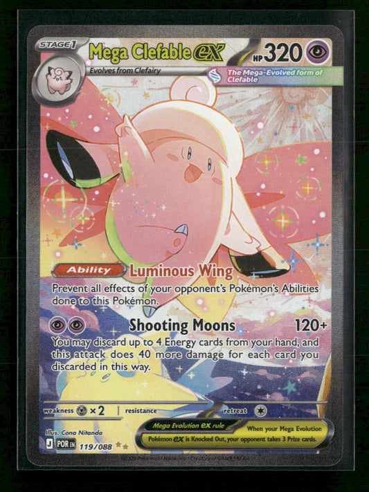 ME03: Perfect Order Mega Clefable ex #119/088