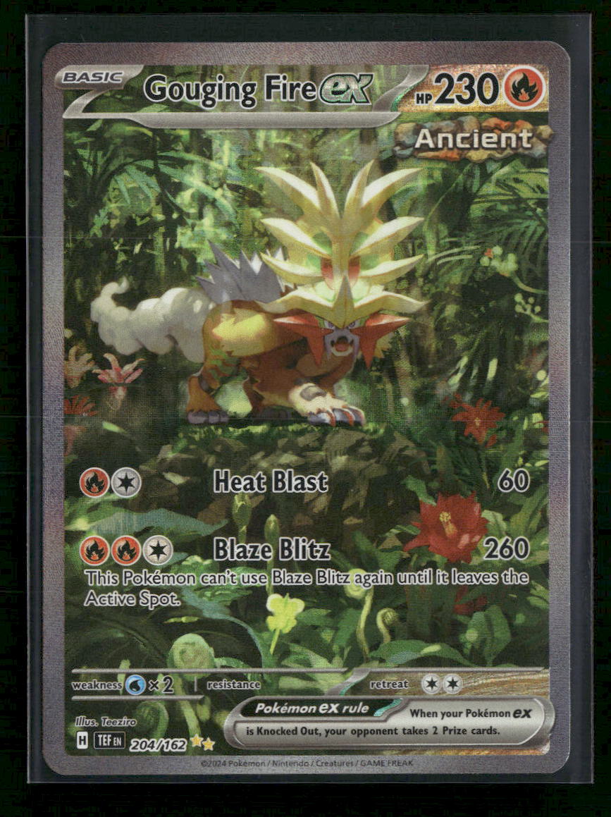 SV05: Temporal Forces Gouging Fire ex #204/162