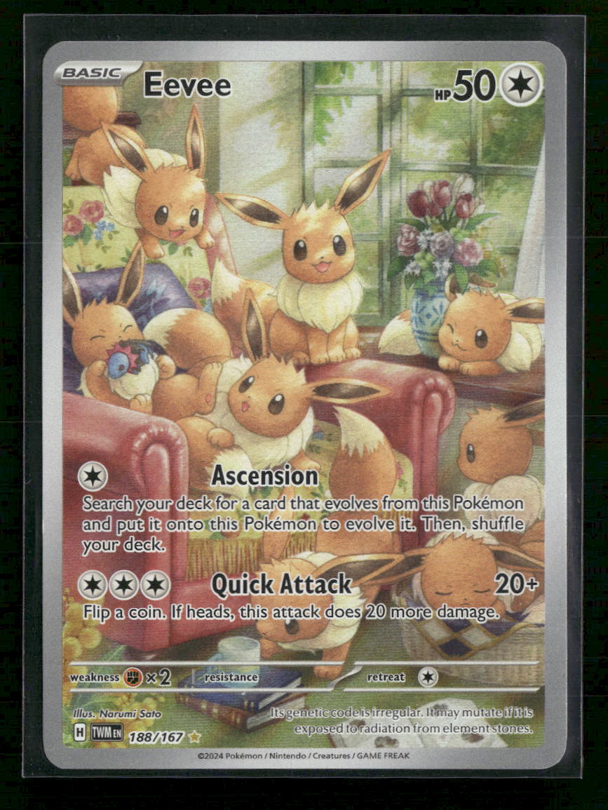 SV06: Twilight Masquerade Eevee #188/167