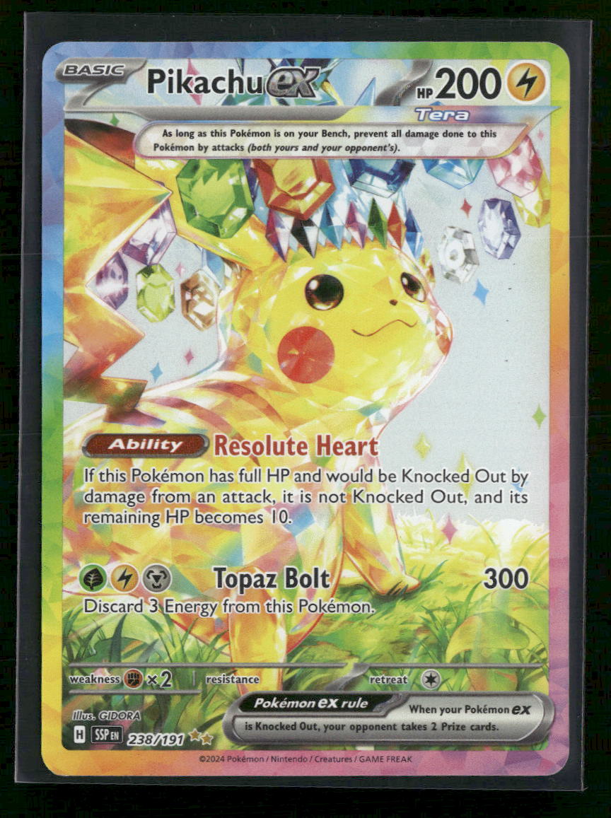 SV08: Surging Sparks Pikachu ex #238/191