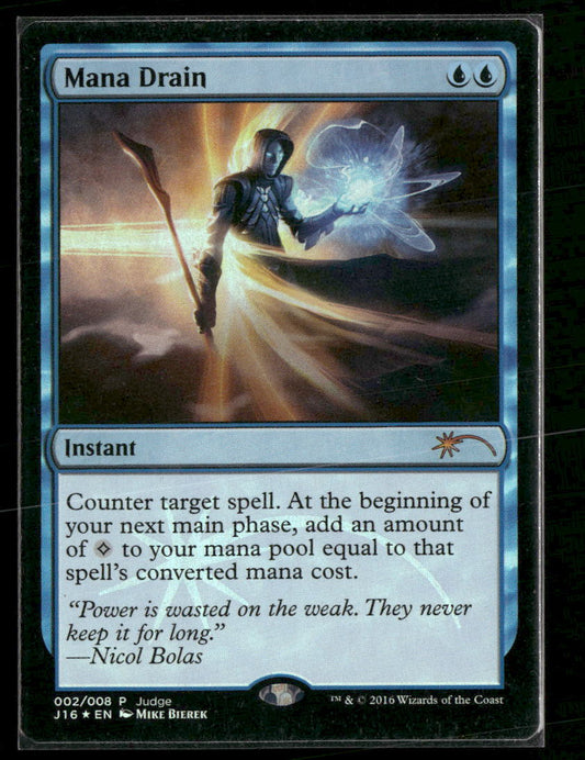 Judge Promos Mana Drain Foil #2