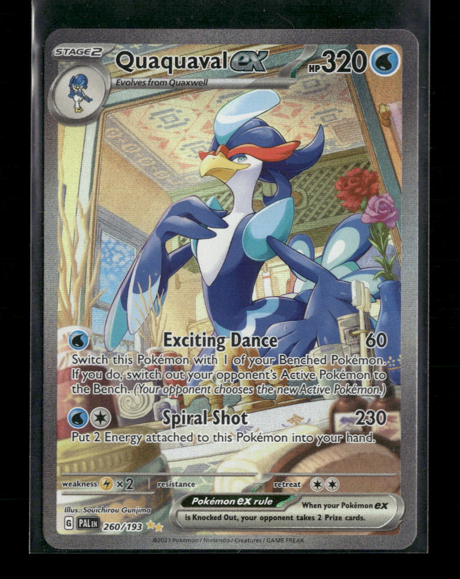 SV02: Paldea Evolved Quaquaval ex #260/193
