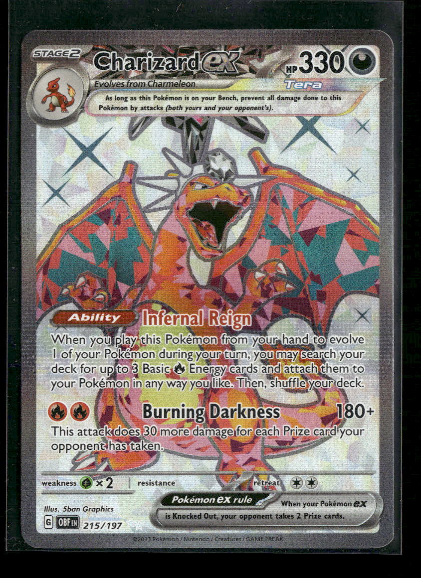SV03: Obsidian Flames Charizard ex #215/197