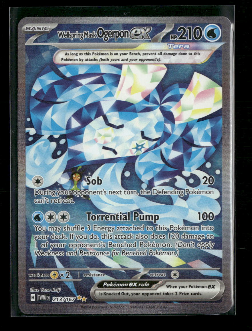SV06: Twilight Masquerade Wellspring Mask Ogerpon ex #213/167