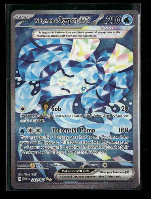 SV06: Twilight Masquerade Wellspring Mask Ogerpon ex #213/167