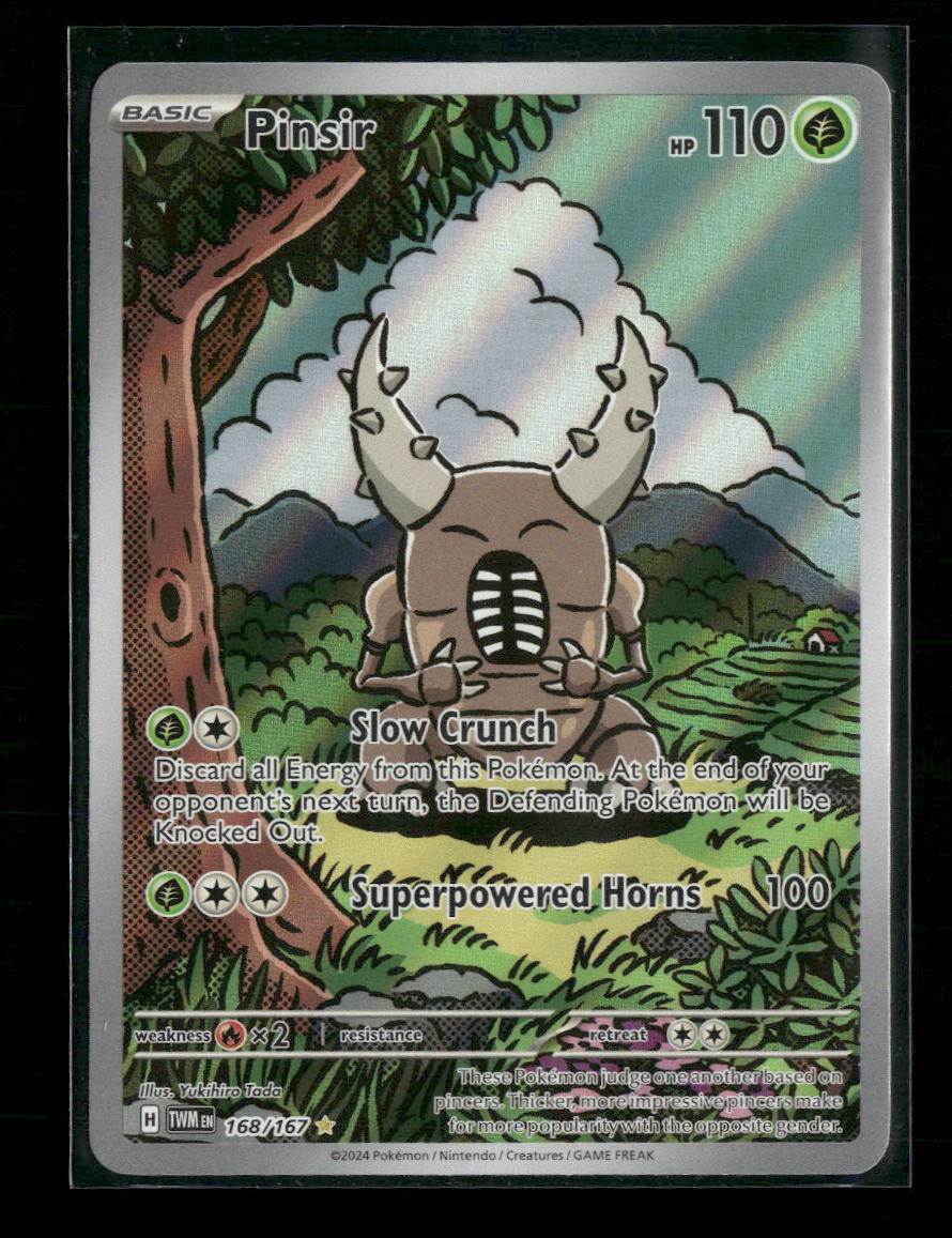 SV06: Twilight Masquerade Pinsir #168/167