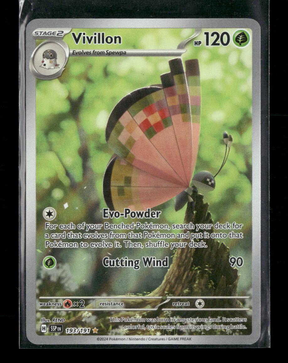 SV08: Surging Sparks Vivillon #193/191