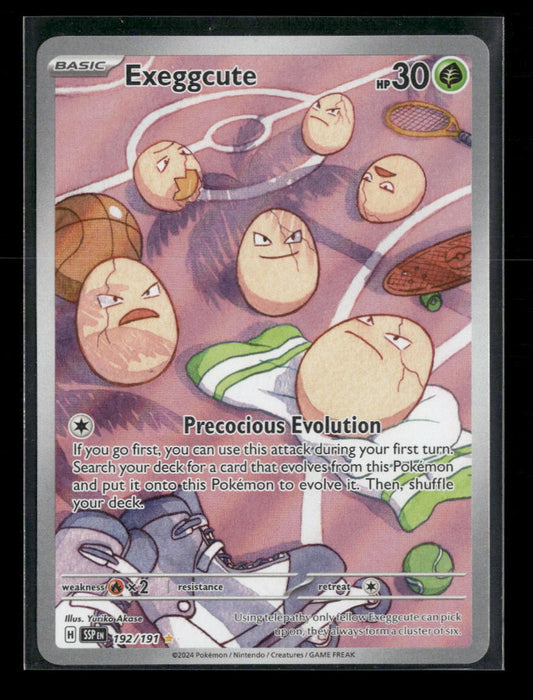 SV08: Surging Sparks Exeggcute #192/191