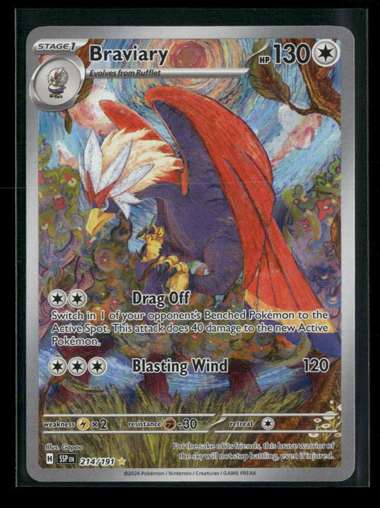 SV08: Surging Sparks Braviary #214/191