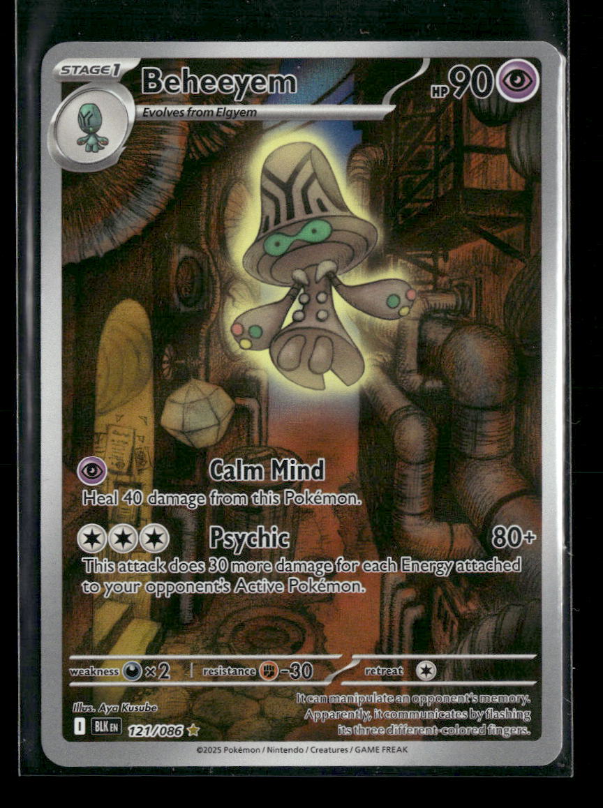 SV: Black Bolt Beheeyem #121/086
