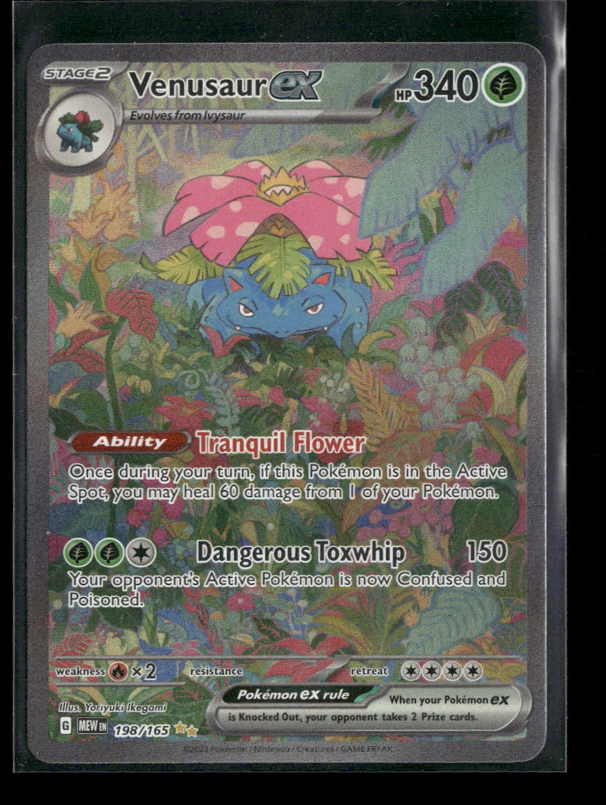 SV: Scarlet & Violet 151 Venusaur ex #198/165