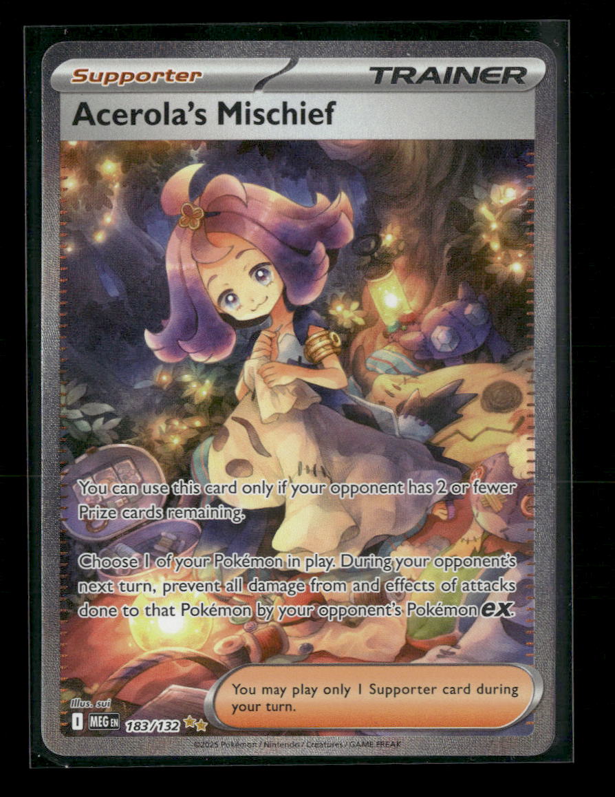ME01: Mega Evolution Acerola's Mischief #183/132