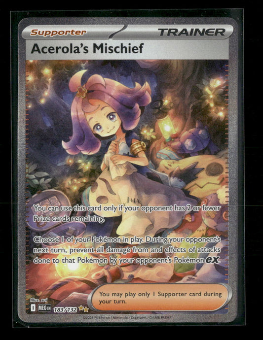 ME01: Mega Evolution Acerola's Mischief #183/132