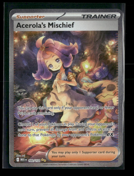 ME01: Mega Evolution Acerola's Mischief #183/132