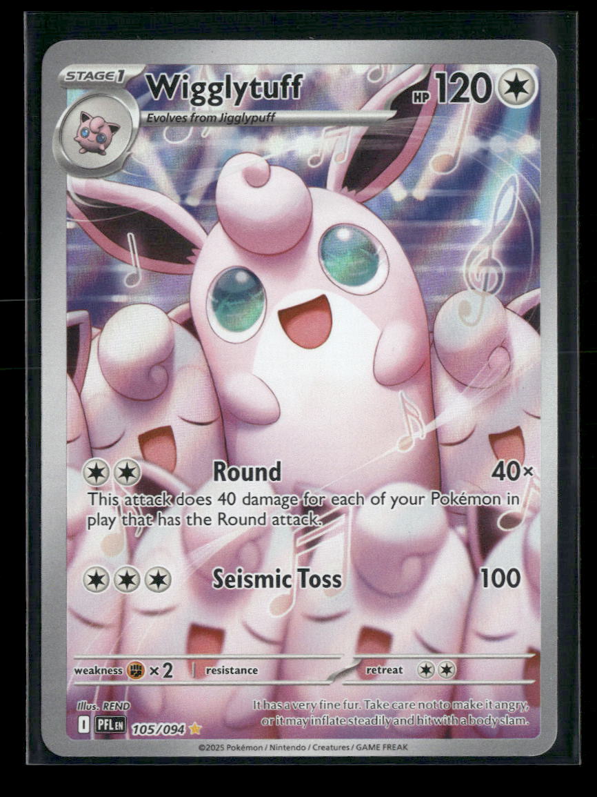 ME02: Phantasmal Flames Wigglytuff #105/094