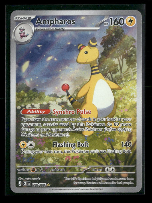 ME04: Chaos Rising Ampharos #090/086