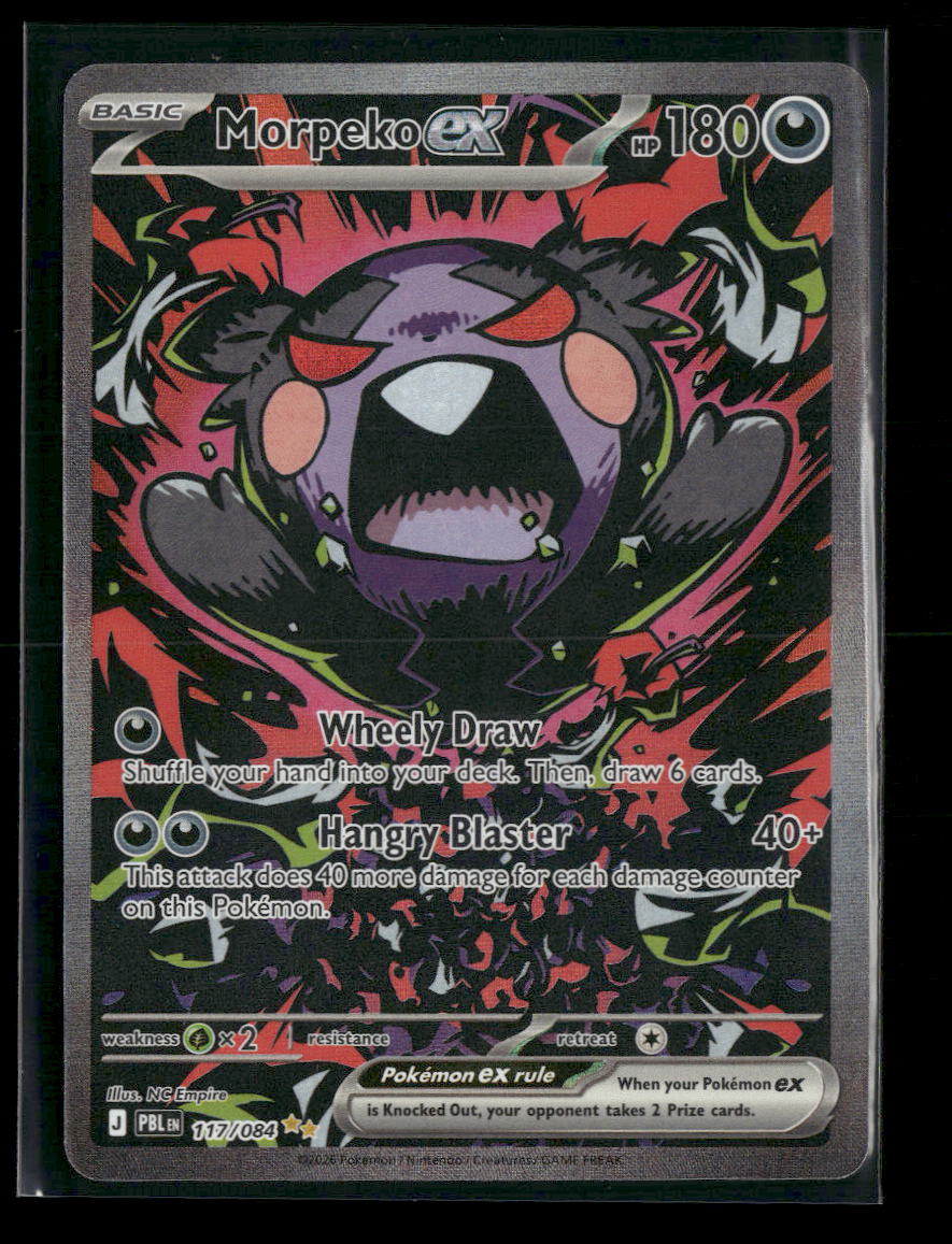 ME05: Pitch Black Morpeko ex #117/084