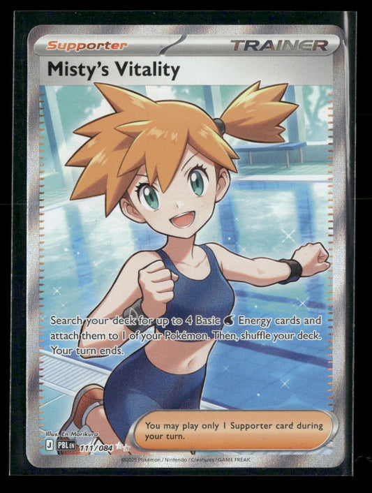 ME05: Pitch Black Misty's Vitality #111/084