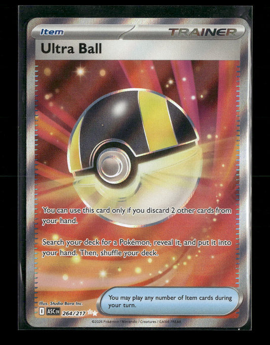 ME: Ascended Heroes Ultra Ball #264/217