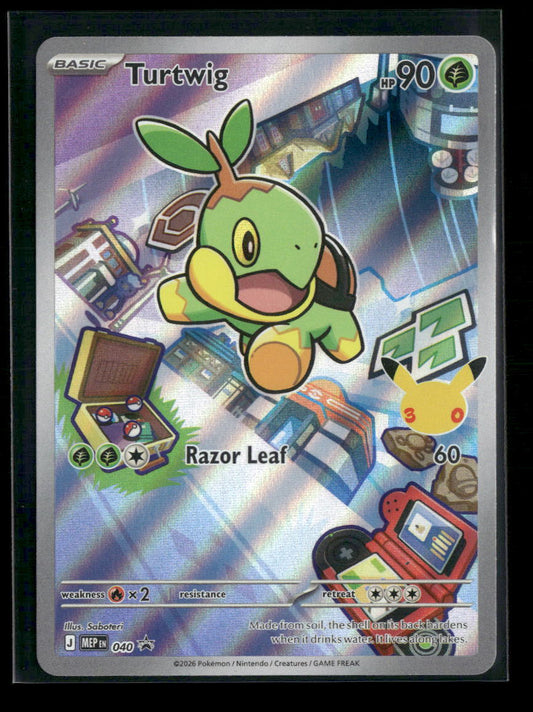 ME: Mega Evolution Promo Turtwig #040
