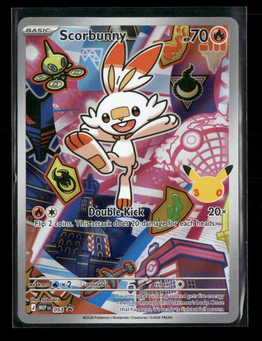 ME: Mega Evolution Promo Scorbunny #053